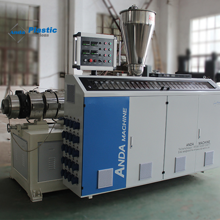 Mesin Extruder PVC Sekrup Kembar