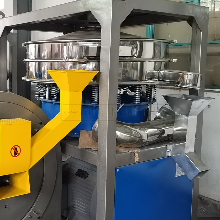 Mesin Penggiling Bubuk Pulverizer Plastik PE PP